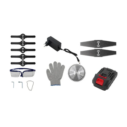 Bordeadora Inalámbrica nарро con Batería Recargable de 18V, Diámetro de Corte de 160mm + Accesorios