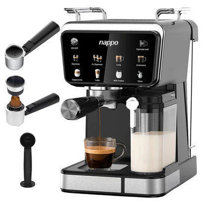 Cafetera nарро 9 en 1 Espresso Barista Craft 1350W Bomba Italiana