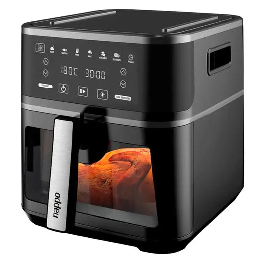 Freidora nарро Sin Aceite Digital 2 en 1 Converble en Parrilla Griil 1650W Cacacidad 8L