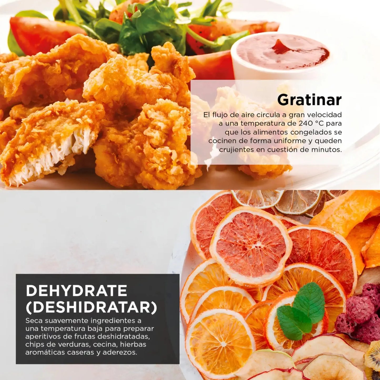 Freidora sin aceite Νіnја 6.2 litros